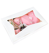 Customized Color 10x10x10 Square Cake Boxes for Packaging Desserts and Pastries