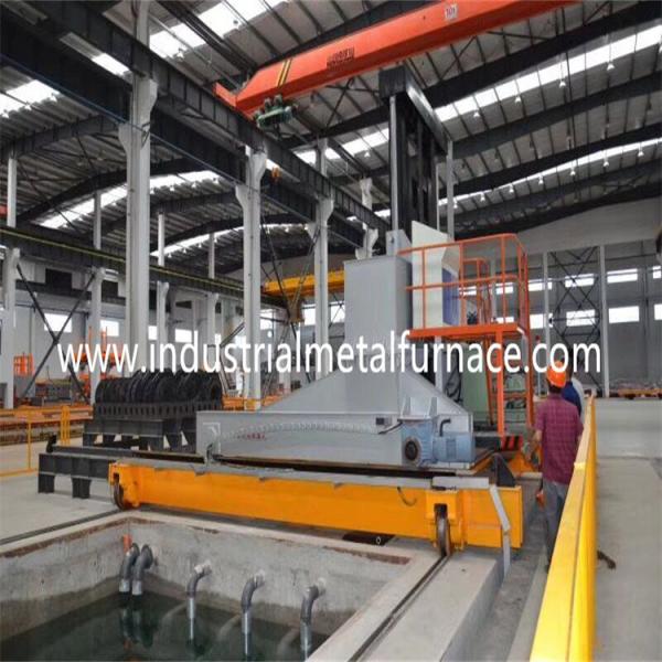 Wondery Trolley 50HZ Industrial Heat Treat Furnace Rapid Quenching Electric