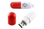 Factory supply show life brand 8GB 3.0 green color plastic pill USB with