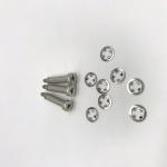 Nickel Graphics Card Mounting Screws UNC 6-32X23 C1022 Material