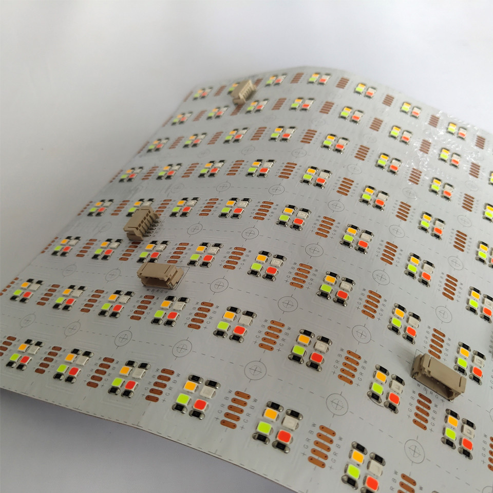Dc24v Rgbw Soft Led Panel Sheet 1152leds Smd2835 35w Panel Soft Backlight Flexible Board Led Flexible Sheet