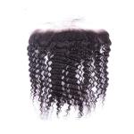 Deep Wave 13x4 Lace Closure Raw Human Hair Lace Front Closure Piece