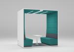 220V Acoustic Isolation Booth Soundproof Discussion Room With Sofa