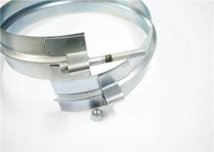 Quality Furniture Factory OEM Circular Round Duct Clamps , Pipe Extra Wide Hose Clamps wholesale