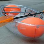 Relaxing See Through Kayak Customized Size Lightweight 1 Years Warranty