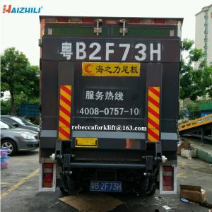 China Large Capacity Tail Lift Truck , 3000kg Hydraulic Truck Loading Lift Easy Maintenance on sale