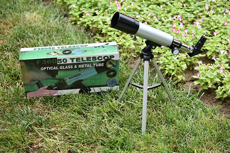 High Power F36050mm Refractor Monocular Telescope for Kids 34cm Tripod High Resolution
