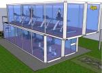 Topshaw America Prefab House Modular 20ft 40ft Shipping Fast Food Container Cafe