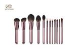 Animal Hair 12 In 1 ODM Facial Makeup Brushes