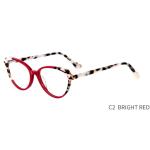 Retro Cat Eye Acetate Frame Glasses Optical Eyeglasses 52-16-140