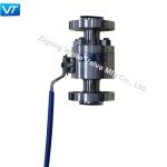 F304SS Stainless Steel Flanged Ball Valve 1/2 Inch Class 600 With Lever