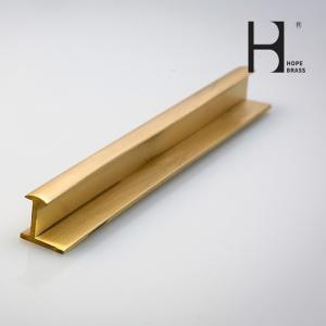 Quality C3800 Copper T Slot Framing Rails , Anti Water T Profile Brass wholesale