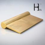 Golden Corrosion Resistant Solid Brass Hinges SGS Certification For Door