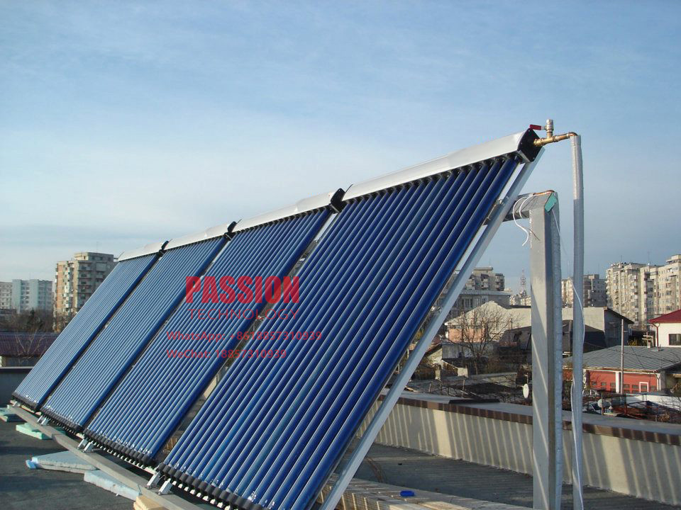 Pool Hot Water Solar Heating Collector Hotel High Pressure Heat Pipe 30 Tubes