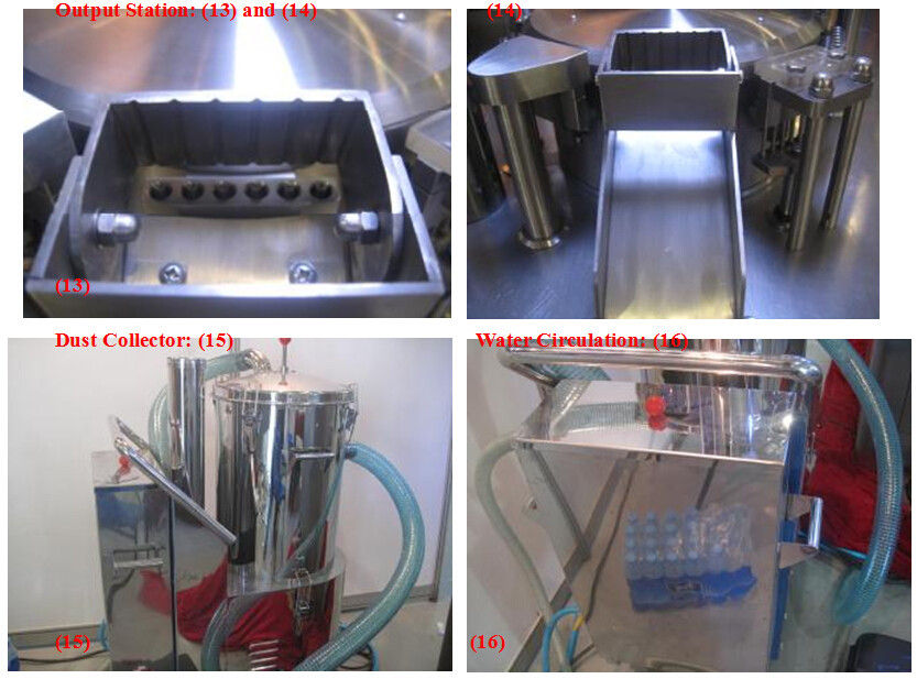 NJP 800C Capsule Filler Machine With Breakdown Diagnosing Diaplay