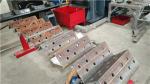 Hydraulic Steel Mold Channel Steel Cutting Punching Machine 15kW