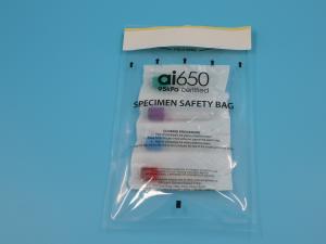 Quality Biodegradable Medical Transport Biohazard 95kpa Specimen Bag Lab Sample Biological Ziplock Bag wholesale