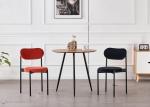 Iron 50pcs 43x43x79CM Modern Metal Dining Chairs