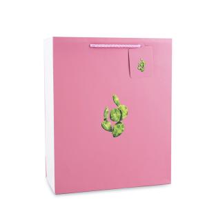 Quality Custom Logo Kid Gift Branded Paper Bags Cute Animal Cartoon Printed wholesale