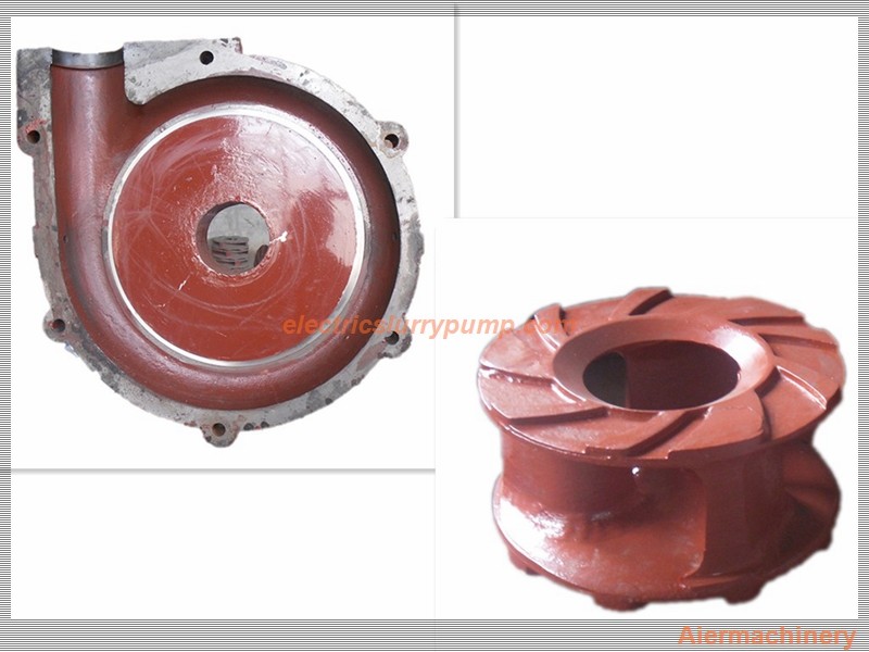 Diferent Color Stainless Steel Slurry Pump Parts Slurry Pump Expeller OEM / ODM Available