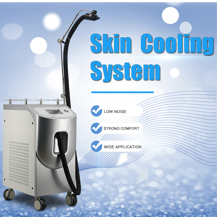 Fast Defrosting 8 Inch Touch Screen Cold Air Skin Cooling Machine for Laser Treatment