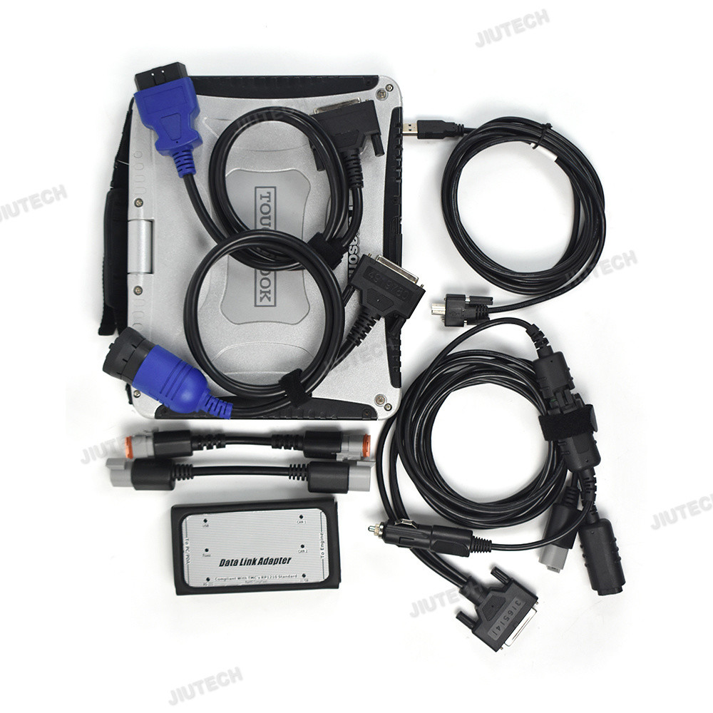 for Cummins Diagnostics Complete INLINE Heavy Duty Truck Diagnostic Tools For INLINE 6 V8.7 V7.62 Data Heavy Duty for INLINE6 with CF19 laptop