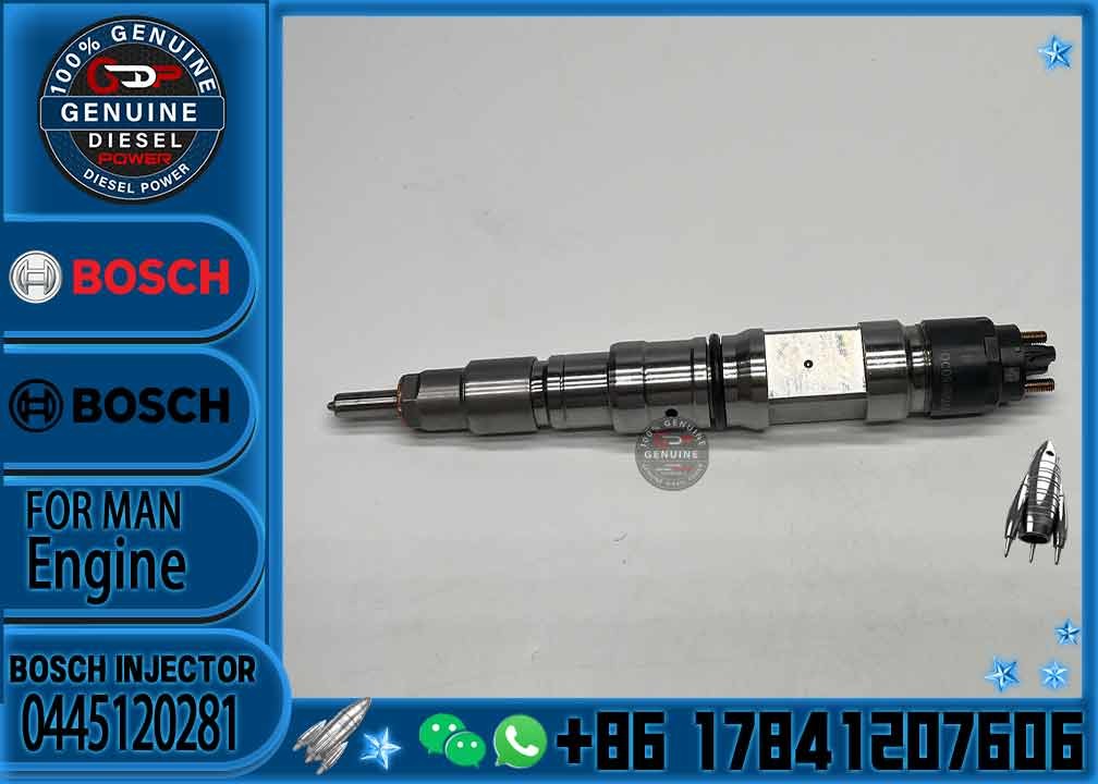 0445120202 High Quality New Diesel Common Rail Fuel Injector 51101006121 0445120202 0445120281