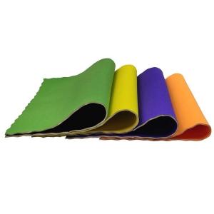 Quality Recycled Wetsuit Neoprene Sheet , 4 Yards Smooth 4mm Neoprene Fabric wholesale