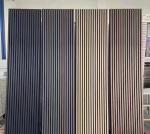 Veneer MDF Akupanel Slat Wall Panel Sound Proof Slatted Wood Acoustic Panels