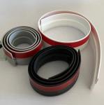 2" Silicone Rubber/PVC Under Door Sweep Weather Stripping Door Bottom Seal Strip