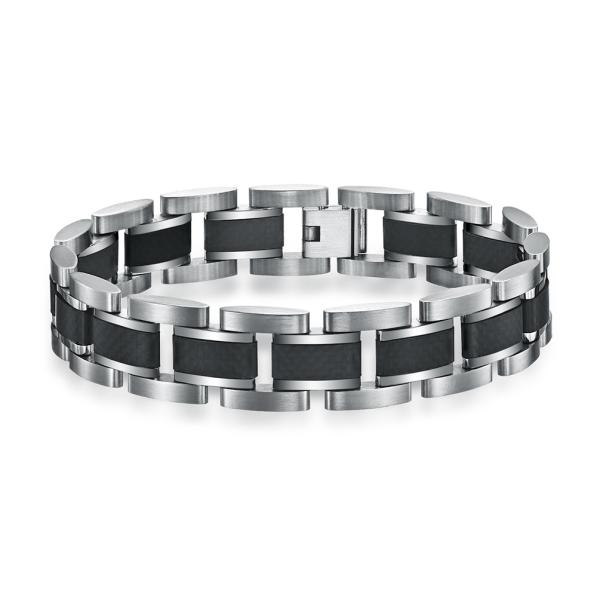 Fashion Stainless Steel Watch Bracelet Jewelry Womens Mens Punk Bracelets