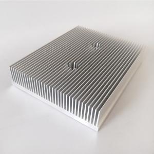 Quality Aluminum Fin Radiator Cnc Machining Heatsink Extrusion For Industrial Use wholesale