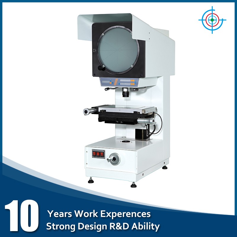 Small Size Optical Profile Projector Stainless Steel Material