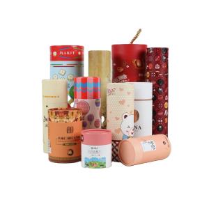 Quality Reusable Leakproof Cardboard Cylinder Packaging , Ultraportable Eco Tube Packaging wholesale