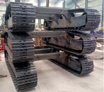 OEM Construction Steel Crawler Track Undercarriage With Hydraulic Travel Motor