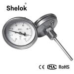 Cheap price Anti-corrosion hydraulic oil bimetallic thermometer