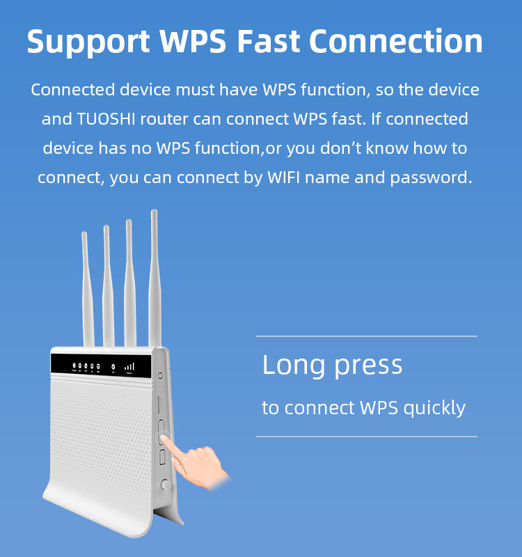 Home LTE Router Volte MT7628N Chipset 300mbps Wireless N Router