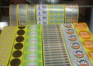 Quality Greaseproof Food Label Stickers , Adhesive Food Labels For Fruits / Vegetables wholesale