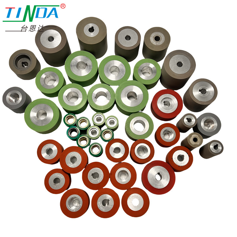 Silicone Rubber Feed Rollers High Temperature Resistance up to 350 Celsius and Noise Reduction for Smooth Feeding