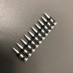 GCN40 Hardened Collated Concrete Nails Galvanized 2.7x27mm Carbon Steel