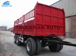 Fence Side Wall Full Trailer Truck 40-60 Tons Oversize 7500*2500*3000mm