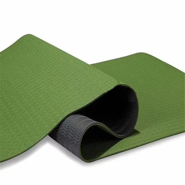 Extra Thick Yoga Mat Fitness Weight Loss With High Elasticity Non Absorbent Surface