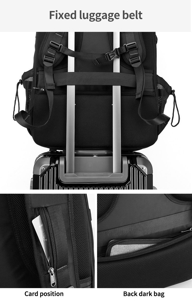 Newly upgraded waterproof large capacity backpack outdoor mountaineering Travel Backpack
