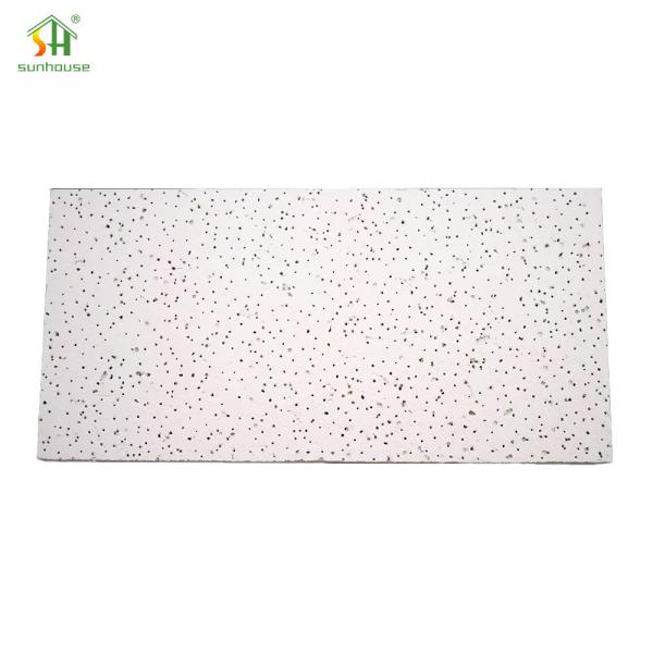 Acoustic Mineral Fibre Ceiling Board , Fire Rated Acoustical Ceiling Tiles For