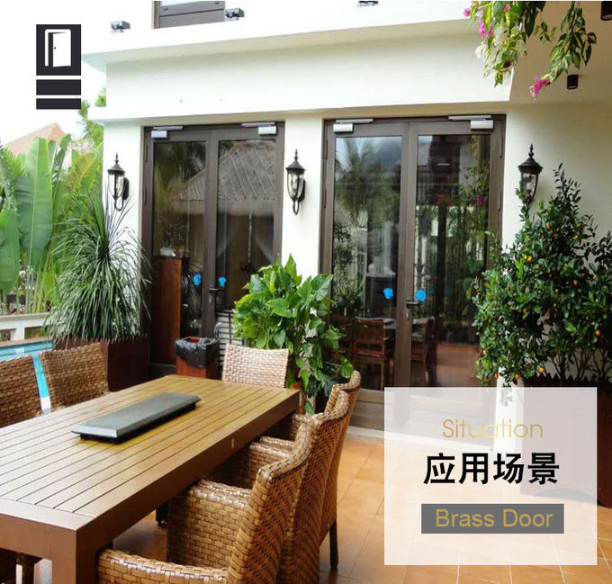 Architectural 3000mm Length Brass Door Frame SGS Certification