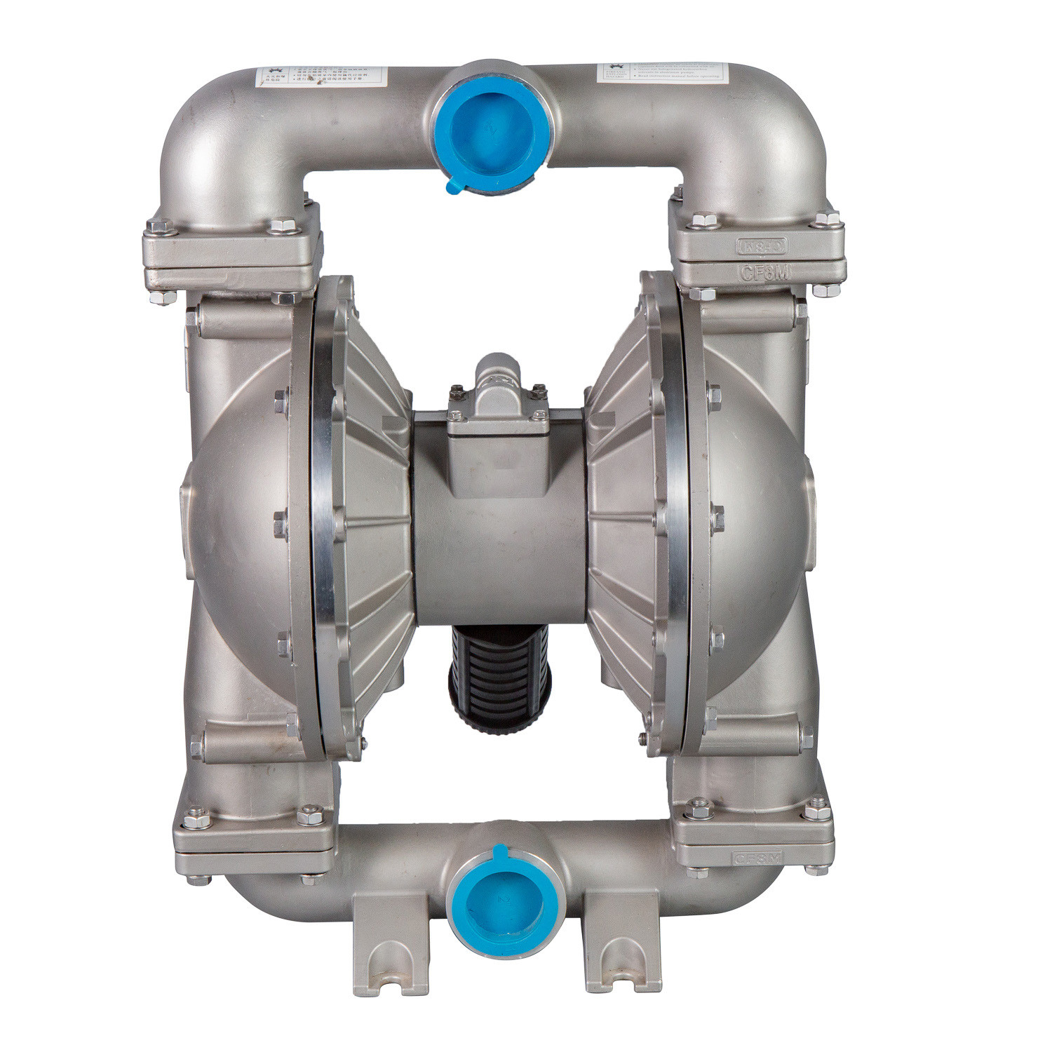 Air Operated Positive Displacement Diaphragm Pump 316 Stainless Steel 1" 25mm