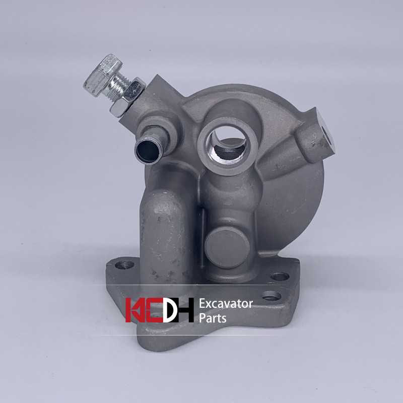312D 320C 323D excavator parts 1R-0739 oil filter 1R0739 four-hole aluminum base, suitable for air filter assembly
