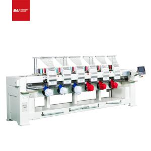 Quality Commercial Cap Embroidery Machine 1200rpm Six Head Embroidery Machine wholesale