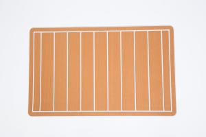Quality L120cm EVA Faux Teak Sheet For Marine Yacht Boat wholesale