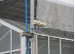 PC Sheet Covered Multi Span Greenhouse Venlo Type Strong Light Transmission